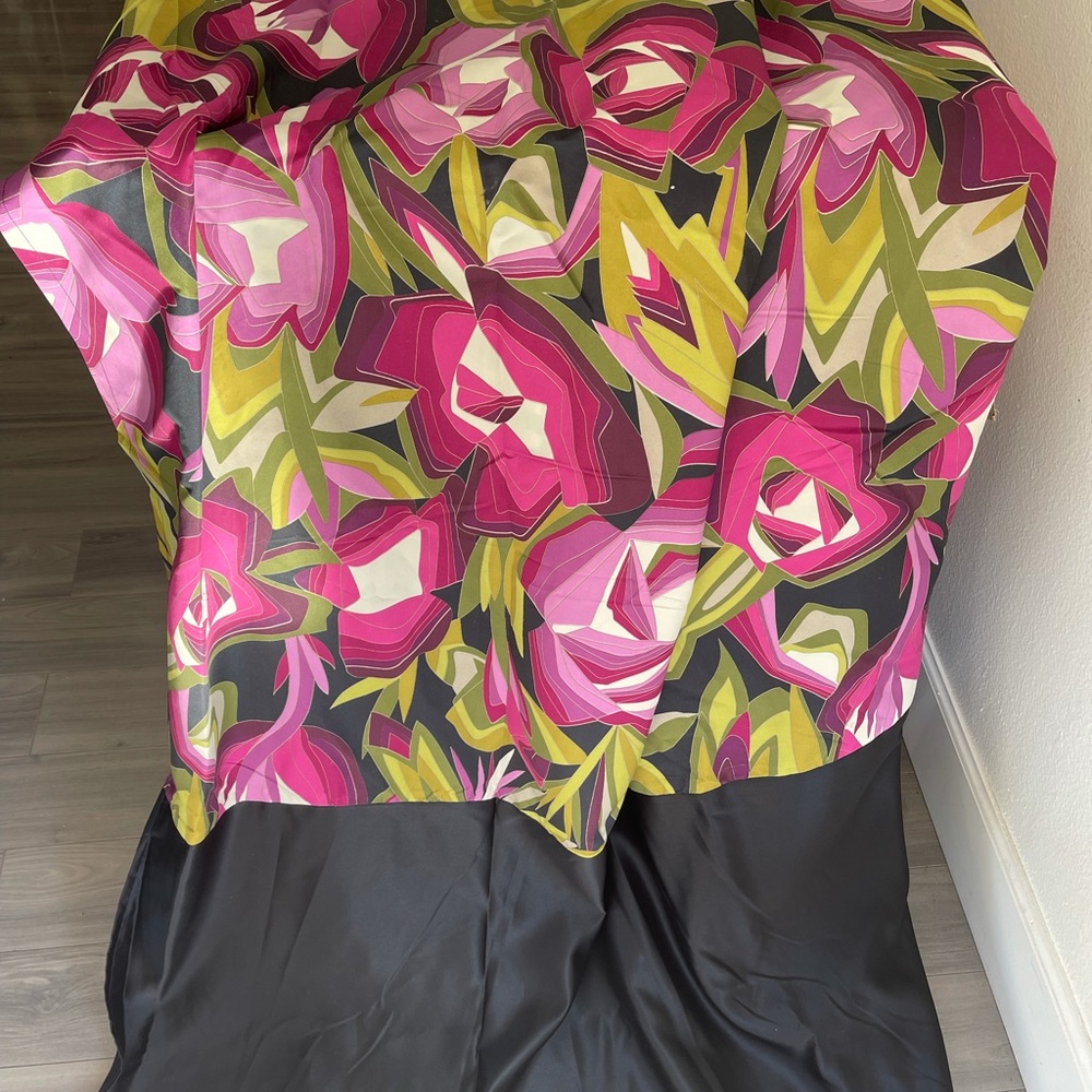 Missoni curtains double sided with black trim